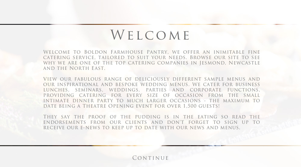 Welcome